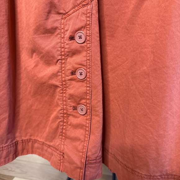 ANTHROPOLOGIE Fall Anorak Trench - Picture 3 of 3